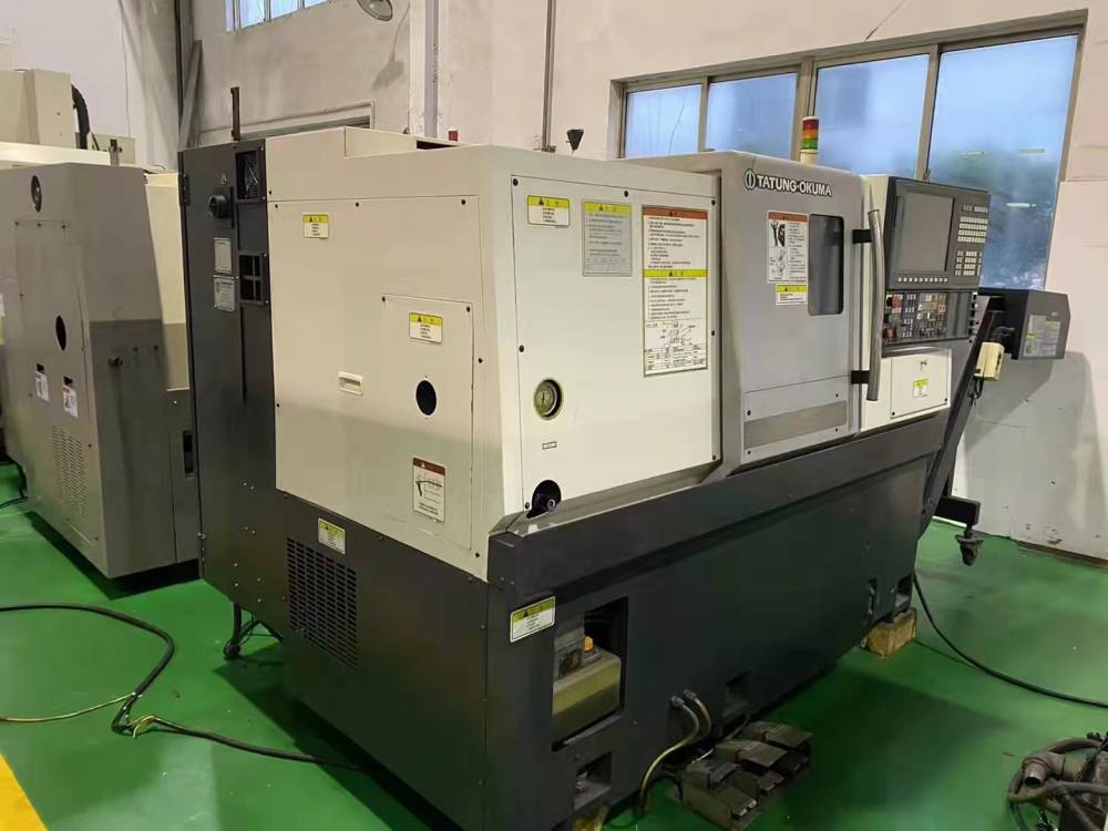 处理二手日本大隗okumal250e数控斜身车二手大隈斜轨车