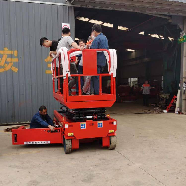 厂家批发SJY0.5-18米电动升降机 自行走剪叉式升降机