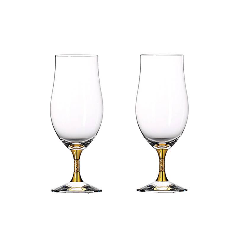 阿法瓷创意水晶玻璃水钻水杯果汁酒杯高脚杯精美家用套装工厂货源代发