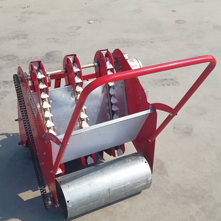 小型省人力种蒜机黑龙江蒜头种植机太仓市大蒜种植机