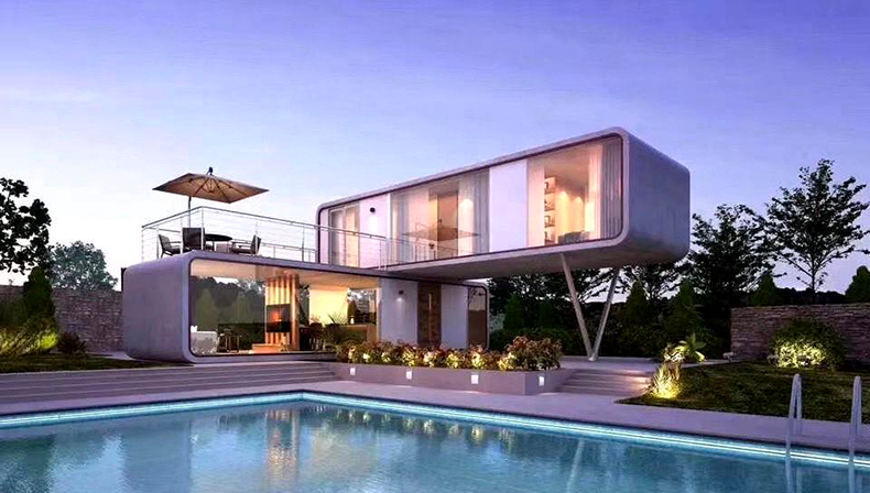 工厂定制移动民宿酒店苹果舱度假屋活动房装配式轻钢集成木屋树屋