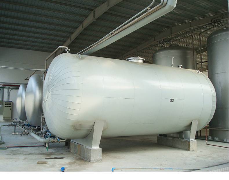 卧式单层储罐不锈钢加厚板材运输储液罐