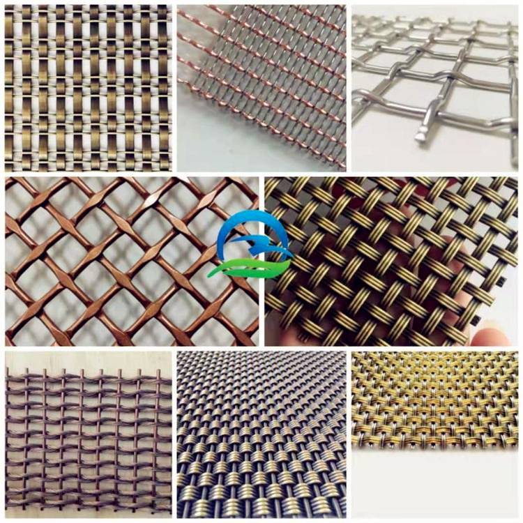 餐馆金属网隔断装饰网不锈钢编织网室内装修造型艺术装饰铁丝网