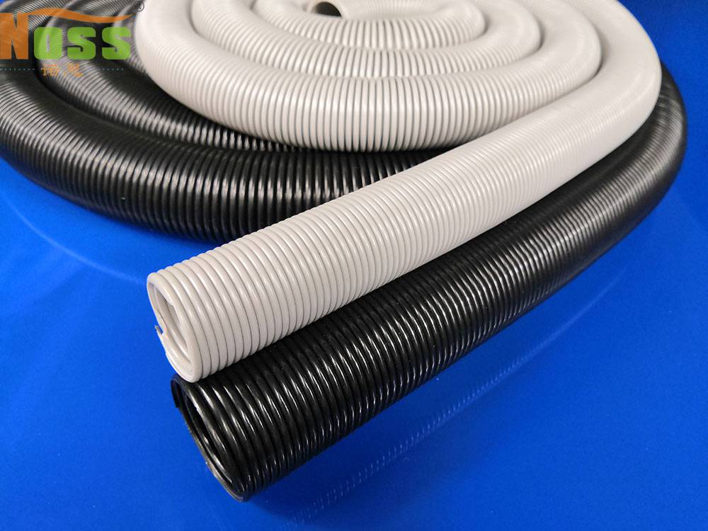 pvc弹簧伸缩管 弹力拉伸吸尘器软管 深圳诺思厂家wh00186软管塑料弹簧