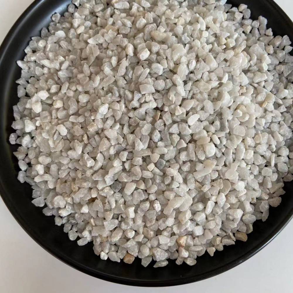 污水处理精制石英砂_饮用水级纯白高效石英砂兴松环保石英砂生产