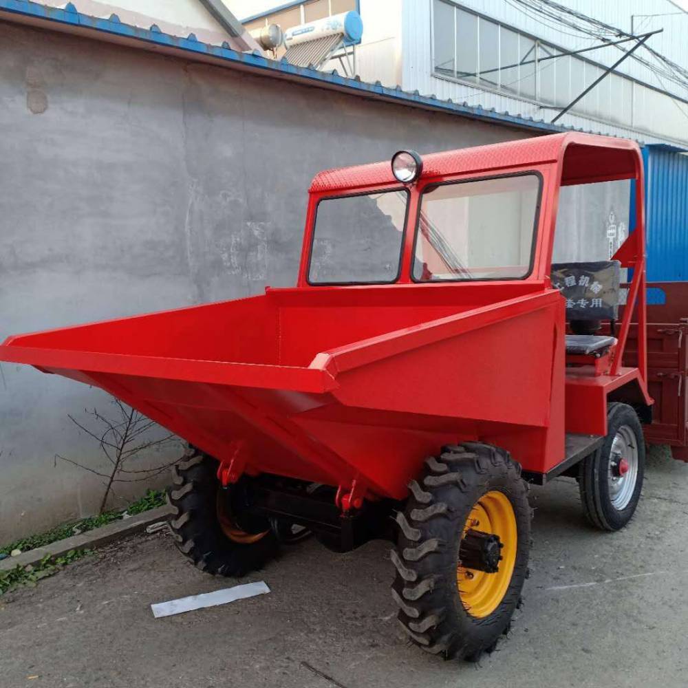 运输爬坡四轮蹦蹦车小型前翻斗四轮蹦蹦车工程翻斗用四轮蹦蹦车报价