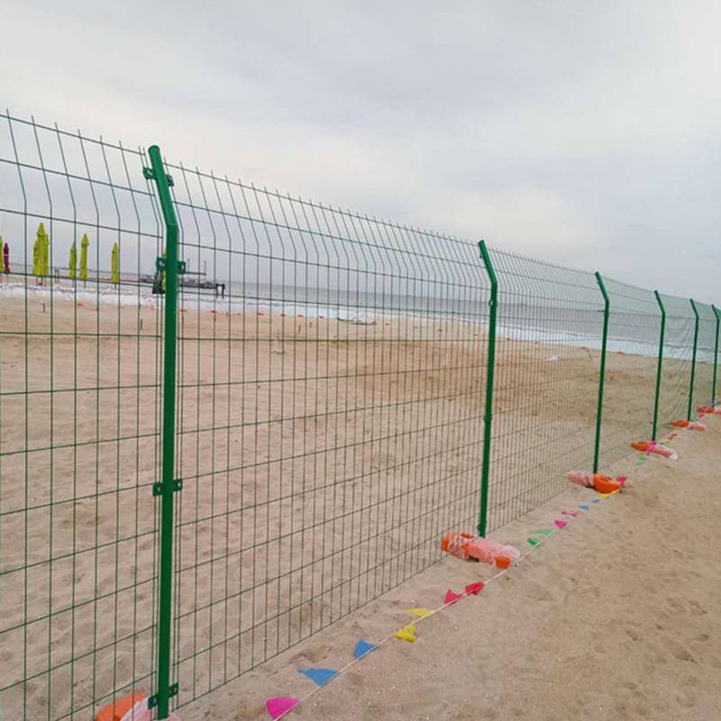 防撞车间23米低碳钢丝双边护栏长期供应