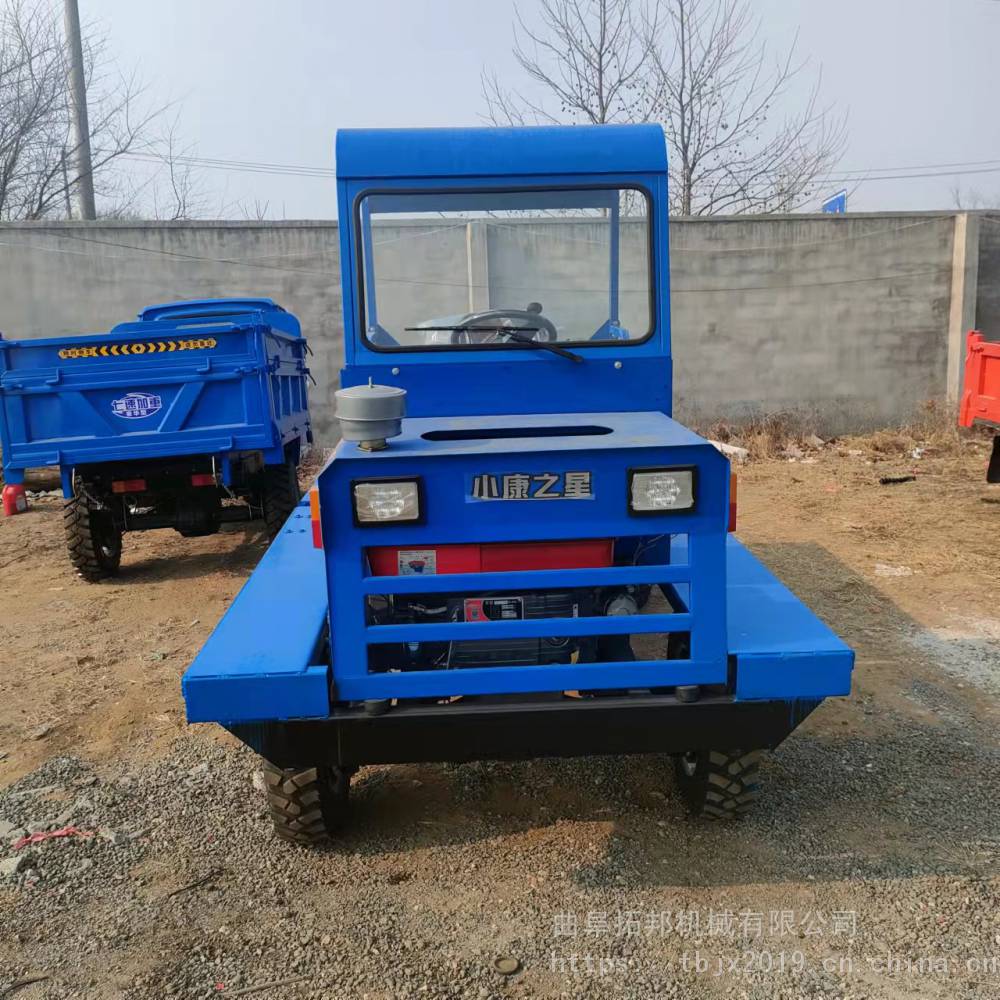 柴油六轮车拓邦机械3吨四驱农用运输车四不像工程车