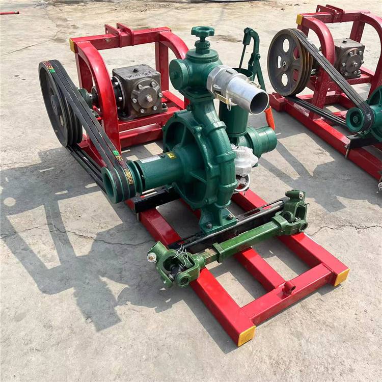 蔬菜基地灌溉泵8寸大口径防汛排涝泵柴油机抽水泵排涝泵