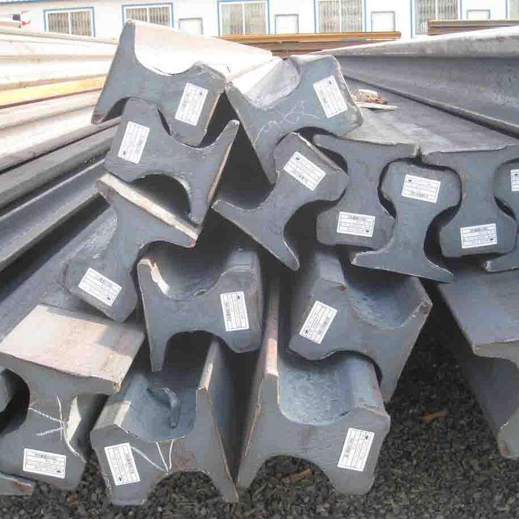 西安u71mn轨道钢qu70qu120价格攀钢轨道钢国标大厂钢轨垫板轨道压板