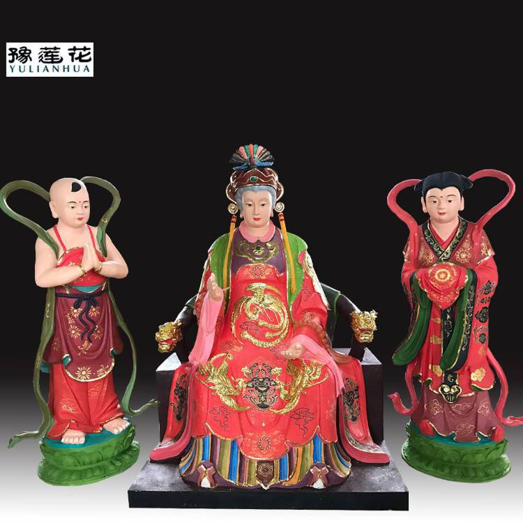 【文殊老母佛像坐骑九头狮文殊菩萨神像图片河南塑像生产定做】价格_