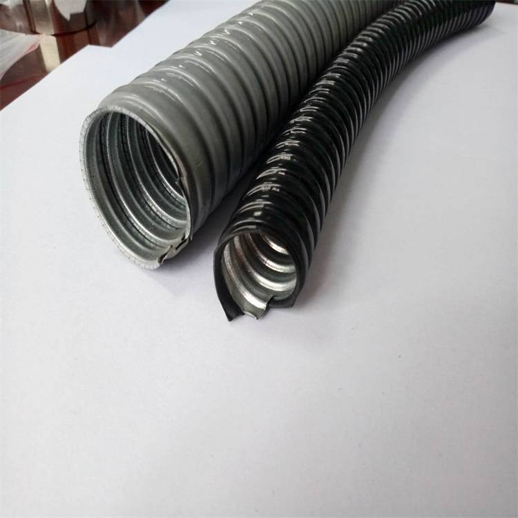 黑色包胶全塑软管镀锌钢波浪包塑软管dn80螺纹软管特点