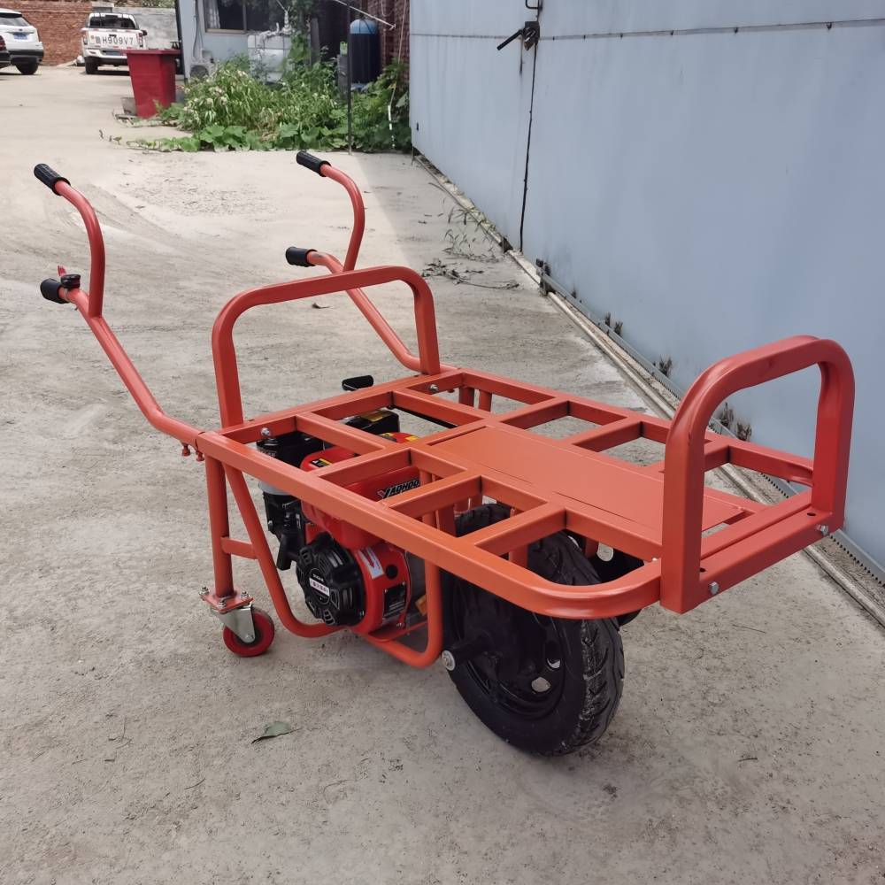 狭窄小道运料鸡公车升级款汽油独轮车途马dl200tm30