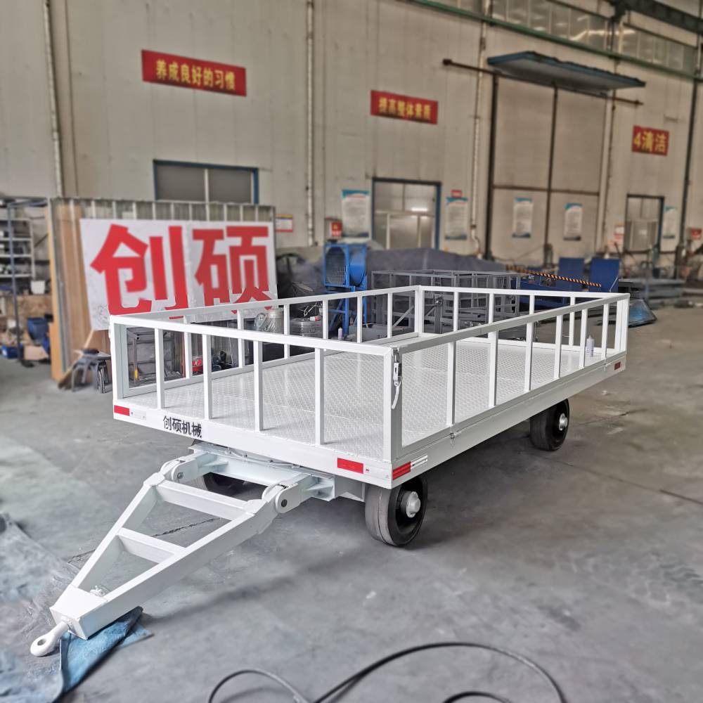 工厂跨车间转运车可运输可后翻牵引平板车自卸车工具车