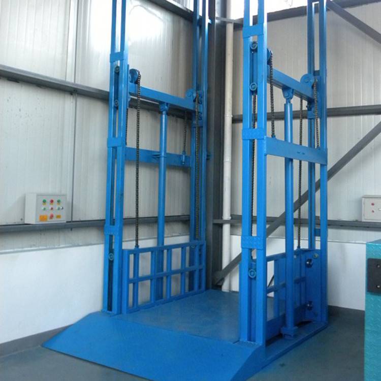 3吨升降机电动液压导轨式提升平台货梯家用小型杂货电梯图片