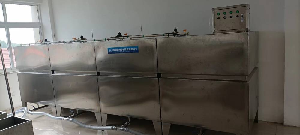 济南金沃黄豆自动提升浸泡设备 自动筛洗上豆分豆生产线 中小型泡豆池
