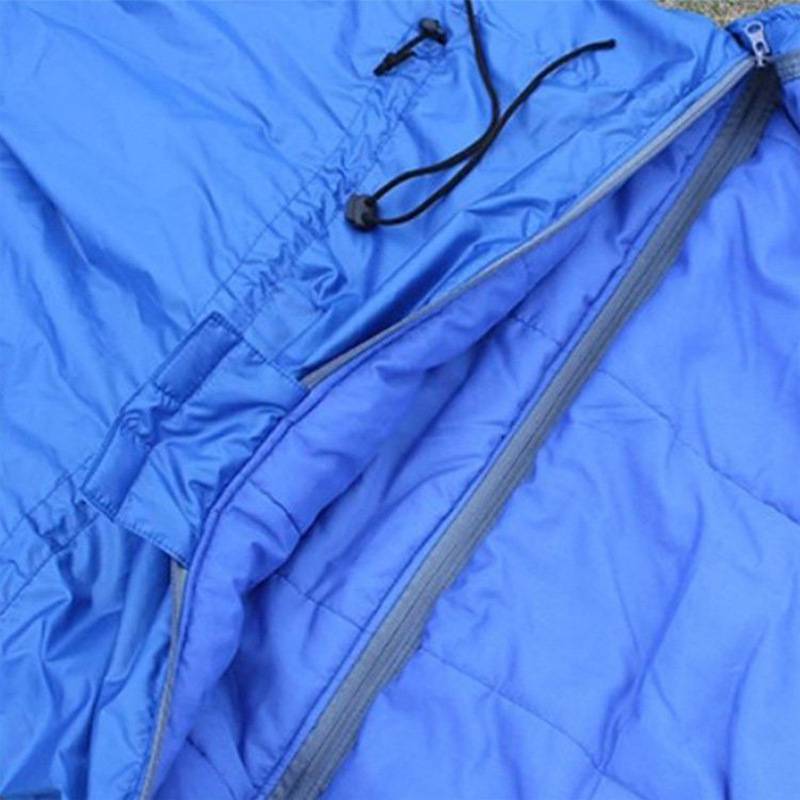 防水牛津布加厚大衣防寒保暖分体棉服登山露营防寒大衣多功能睡袋