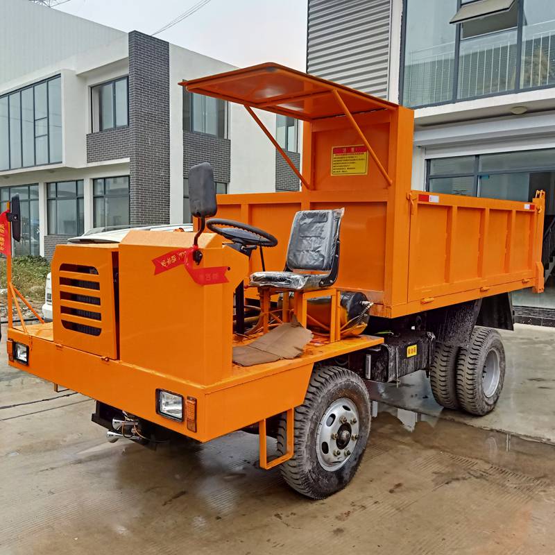 柴油工程四不像运输车四驱四不像翻斗车小型农用运输车