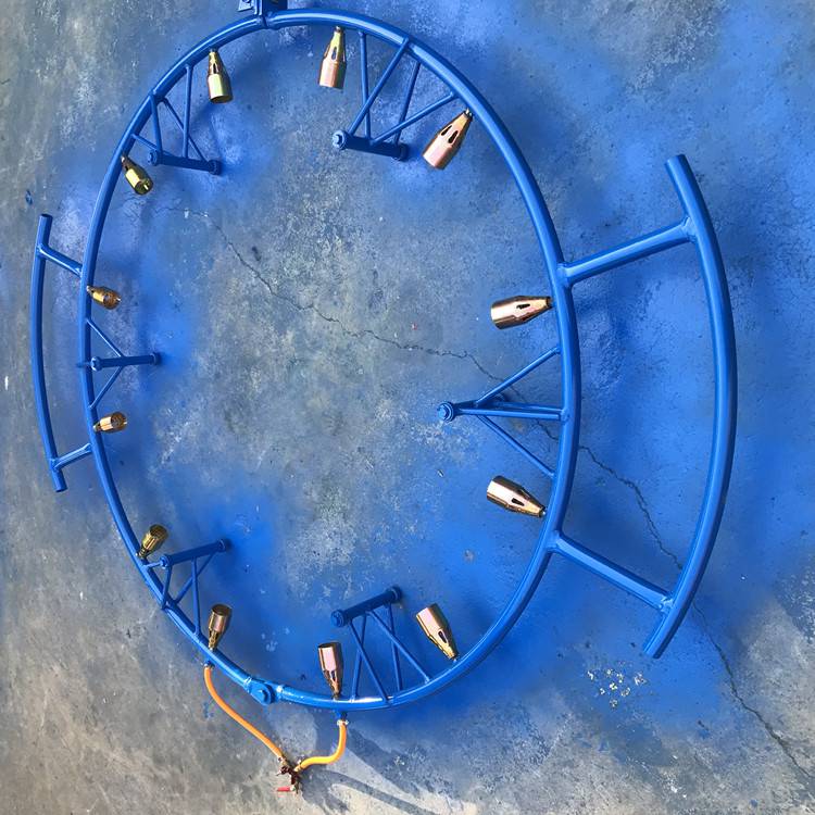 圆形旋转加热器火焰加热管环形管子加热器