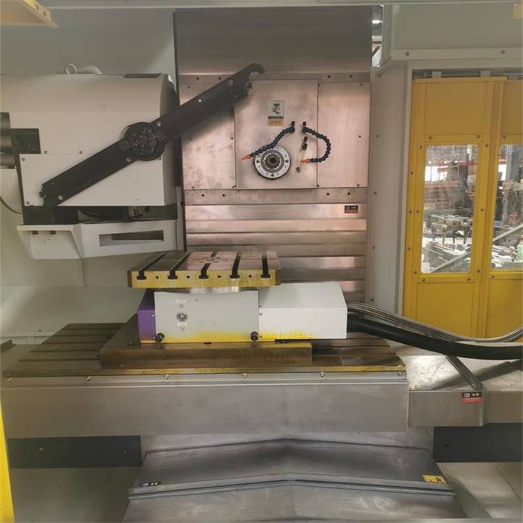 【山东沃玛数控数控卧式加工中心hd-hmc1814 四轴工作台可360度旋转】