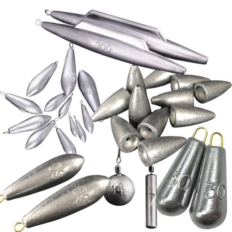 圆形棒形渔具铅坠图片】加工定制海竿坠深海渔坠海钓