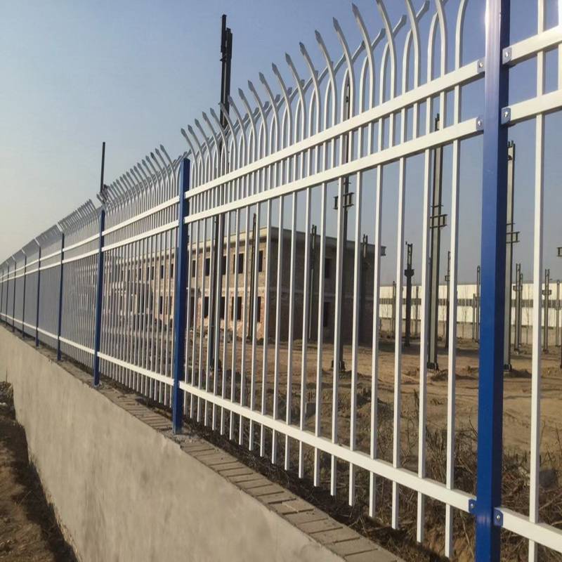 锌钢装配式栏杆铁艺外围墙护栏宁德福安护栏栅栏