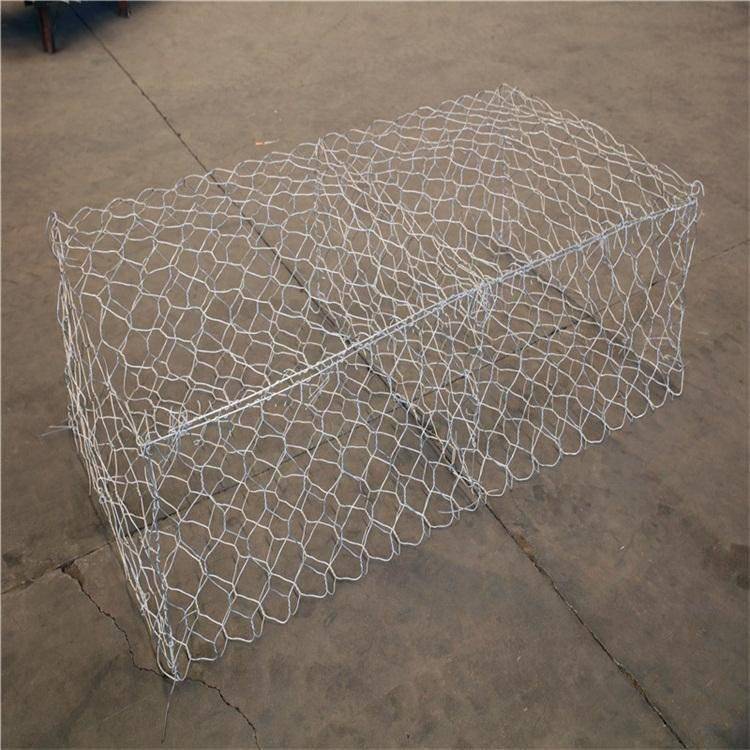 河道石笼网镀锌格宾网雷诺护垫护坡绿格网图片