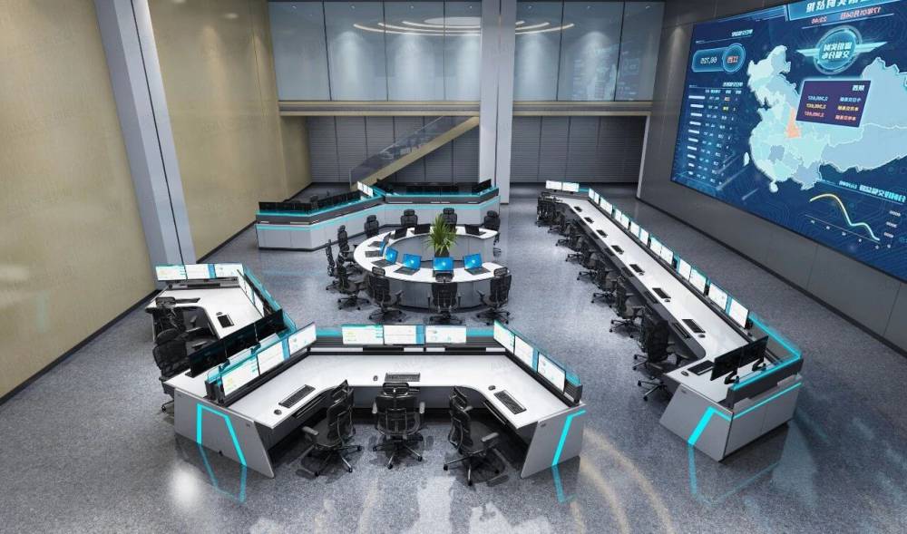 应急联勤指挥中心-专业指挥台-专业操作台-指挥中心控制台-会议桌