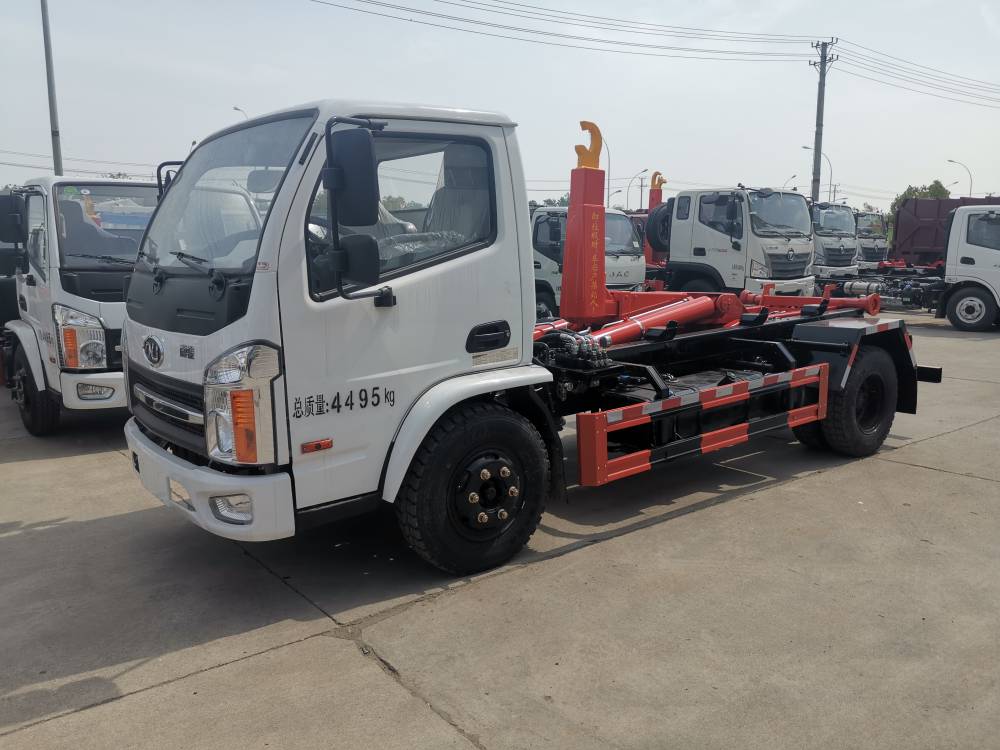 南骏小型勾臂垃圾车城市乡村生活建筑垃圾的车
