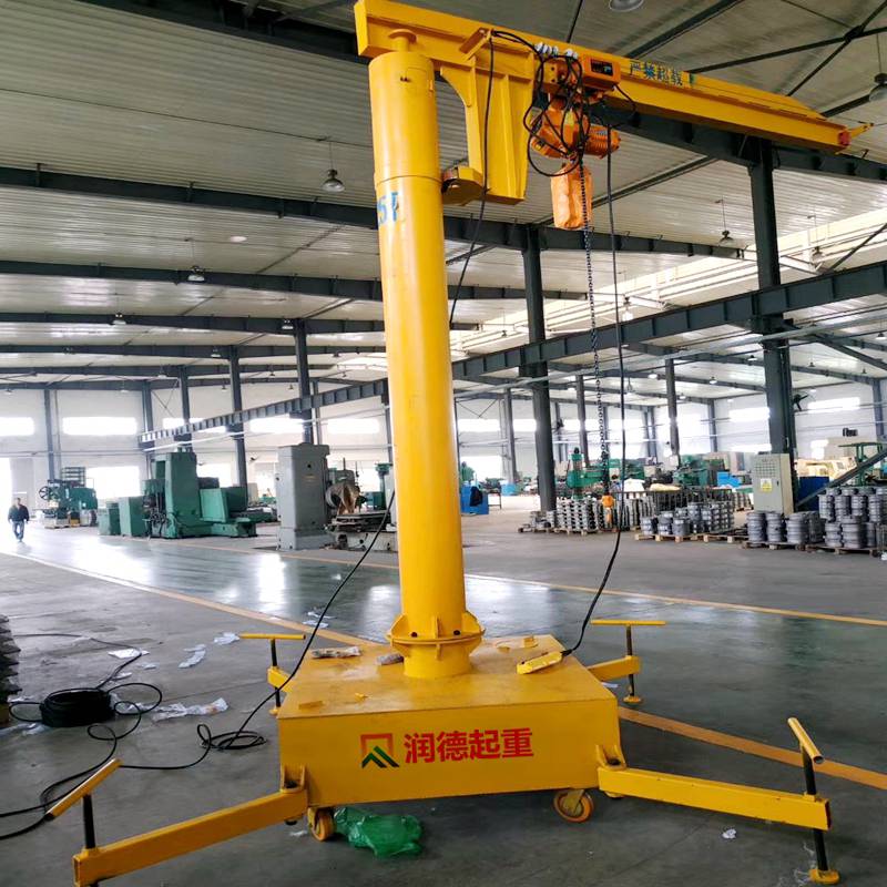 铝合金悬臂吊旋臂式起重机可移动单臂吊型号