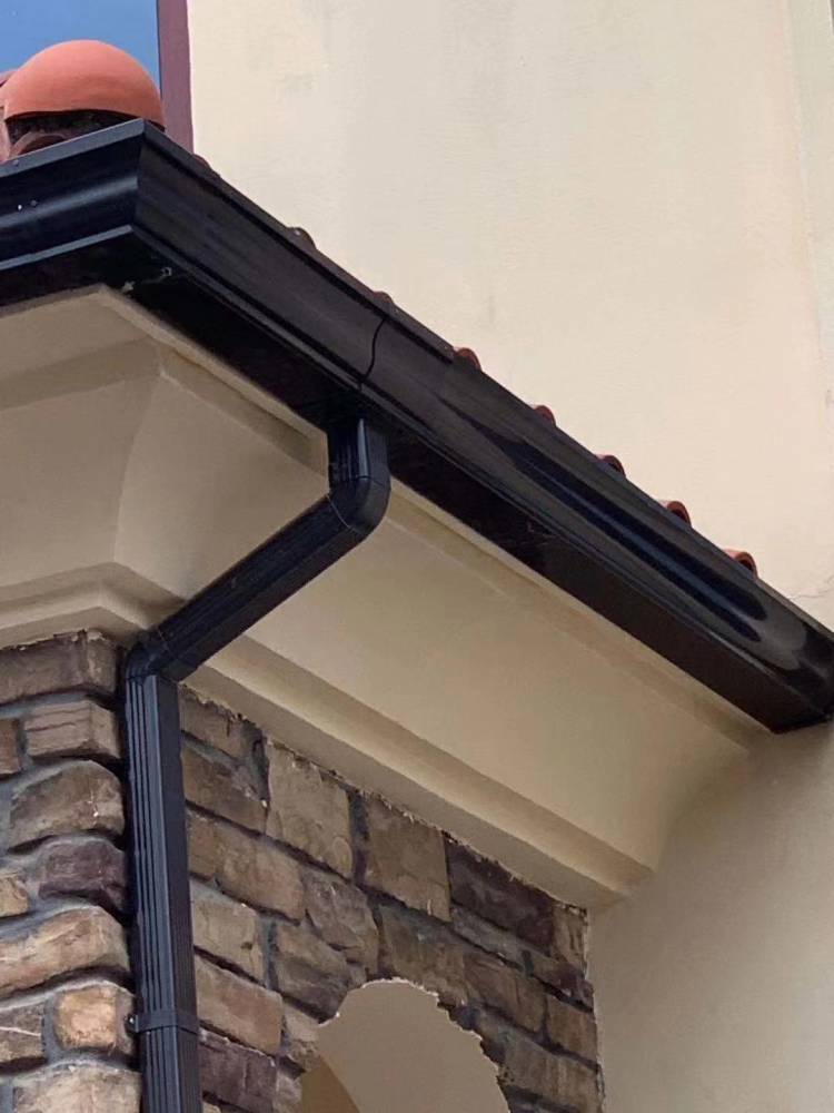 周口屋面成品天沟彩铝水槽屋面成品水槽排水槽配件