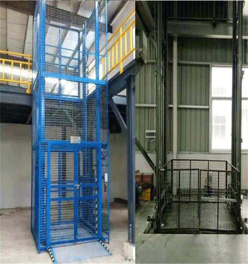 天津河西区航天牌卷帘门液压升降平台库房电动液压举升机供应