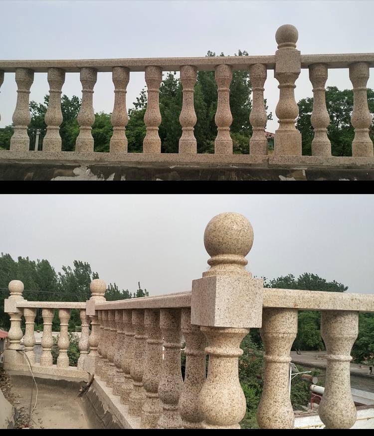 栏杆柱尺寸定制工艺半手工半机械材质花岗岩产品编号klo196产地惠安