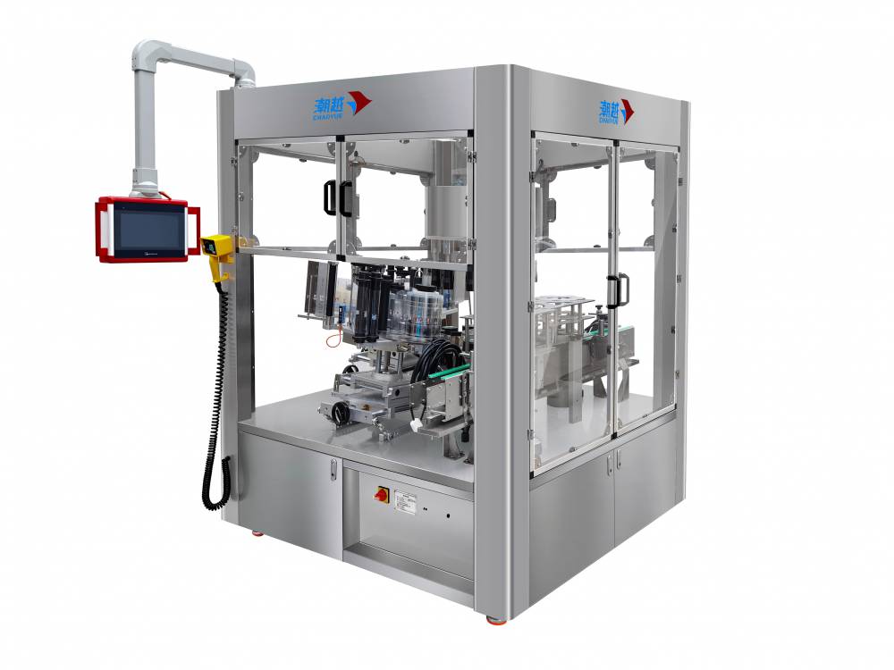 贴标机图片】高速旋转式贴标机图片大全 - 广州潮越机械设备有限公司