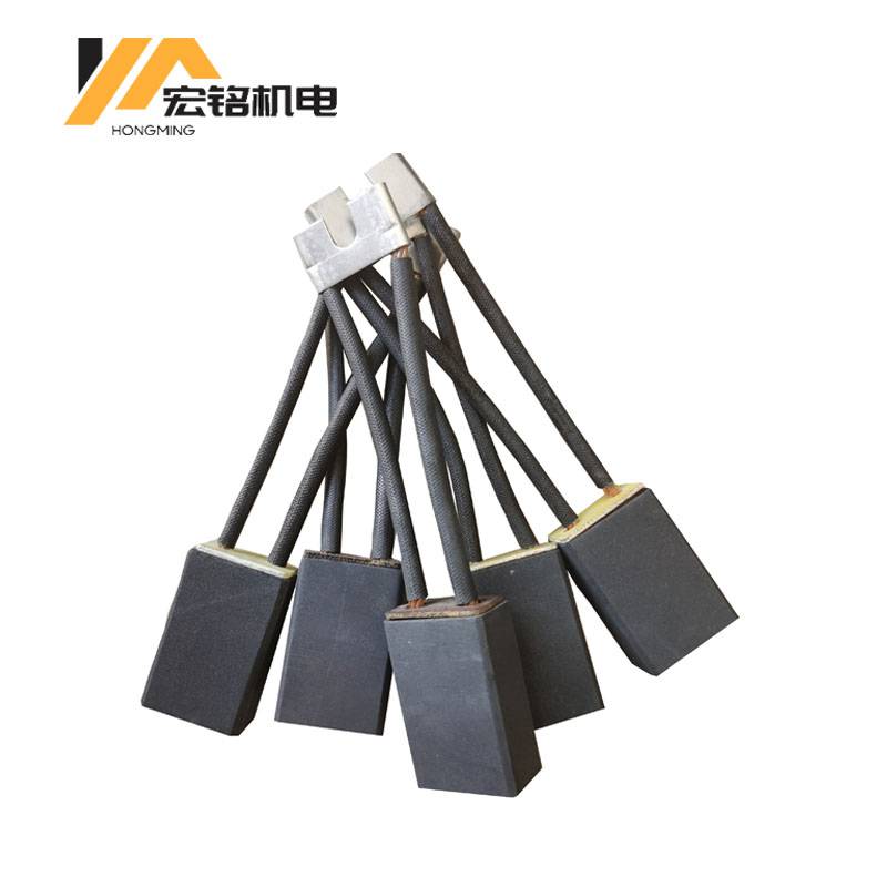 直流电机石墨碳刷d374n电刷z4刷架碳刷轧钢电机碳刷