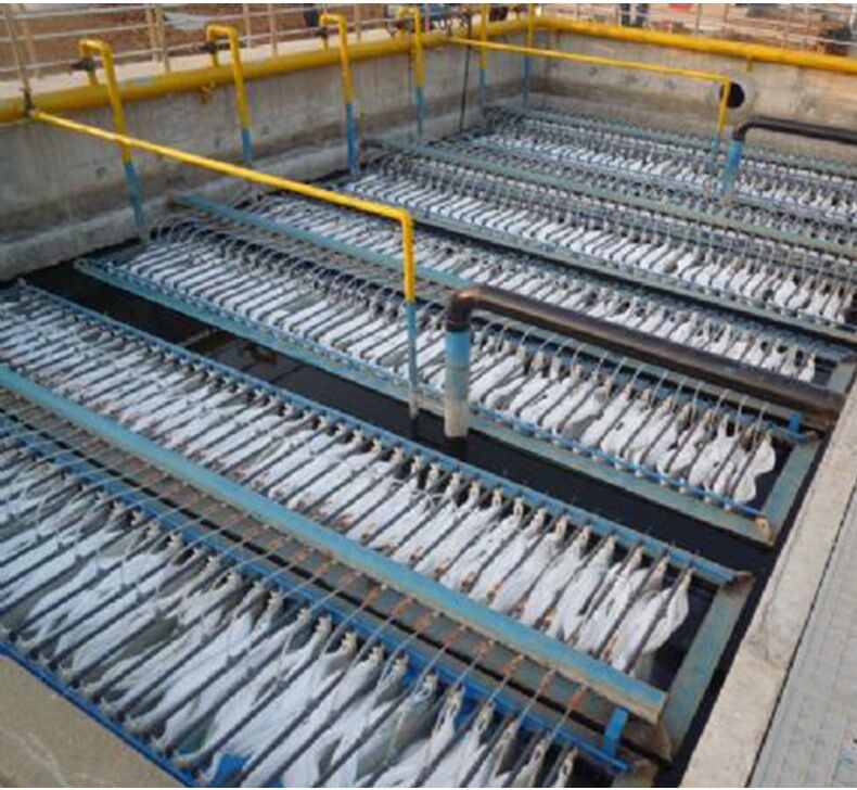 mbr中空纤维超滤膜片pvdf材质mbr膜片污水过滤膜可以壳加工定制机架