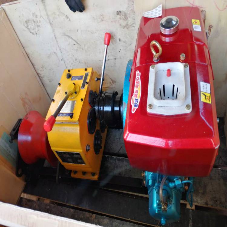 电缆线牵引机动绞磨5吨柴油机动绞磨型号