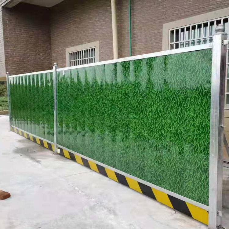 彩钢平面扣板铁皮围挡建筑工程围蔽护栏包工包料