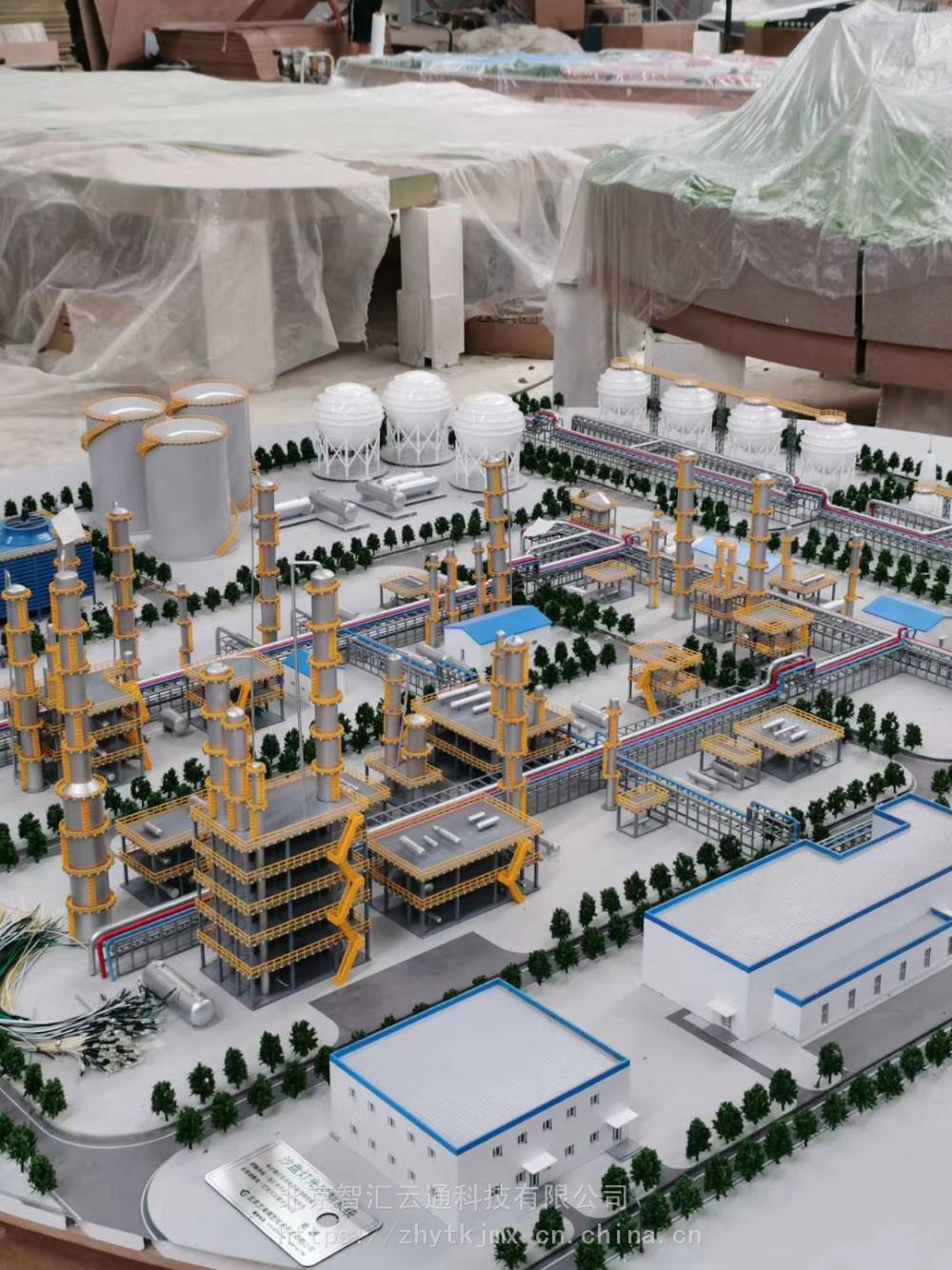 工业动态沙盘机械模型