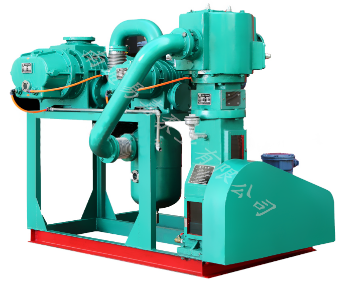 罗茨无油真空机组jzjwlw系列罗茨往复式