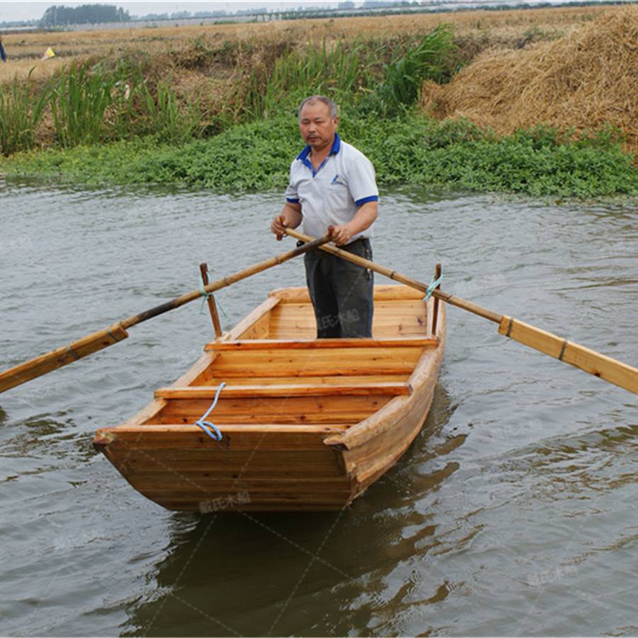 出售河南漯河观光保洁船小木船