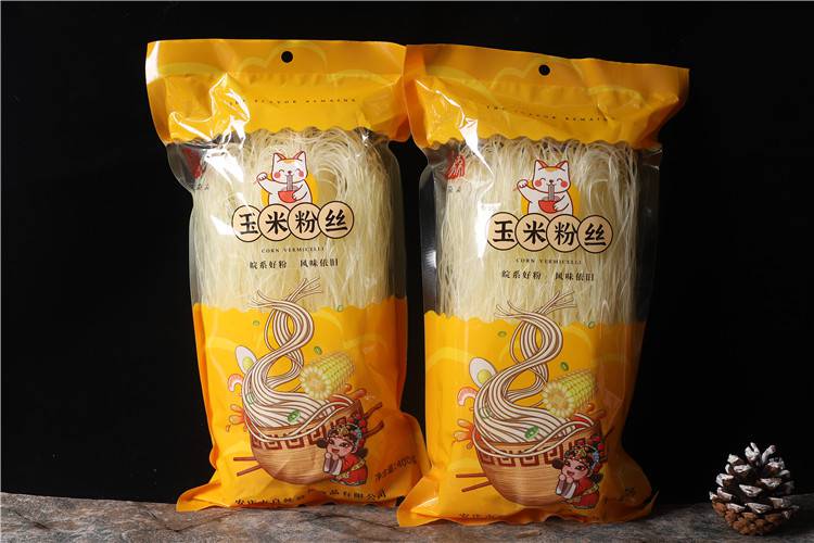 丝益友玉米粉丝400g袋装爽口劲道玉米粉丝