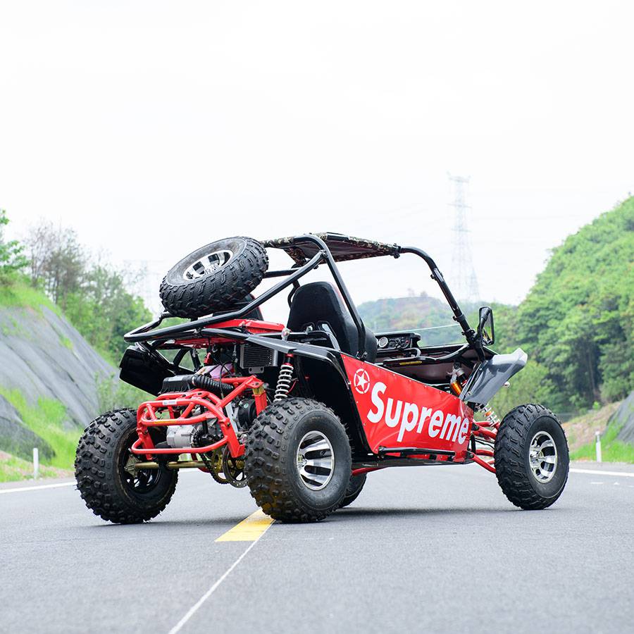 自动挡盘式汽油卡丁车四轮炫酷越野车景区观光游乐车utv