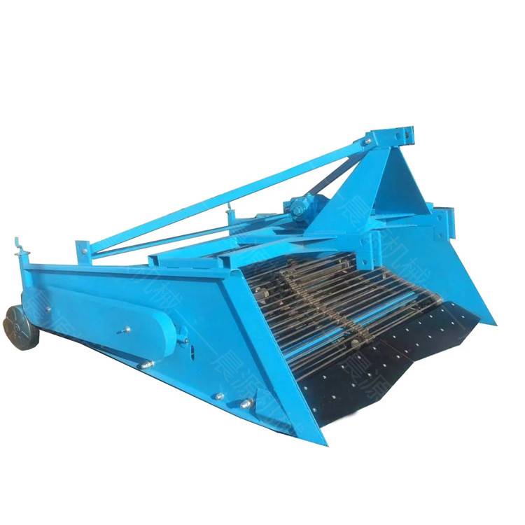 白芷药材收割机 四轮车牵引收获机 根茎类草药深挖机