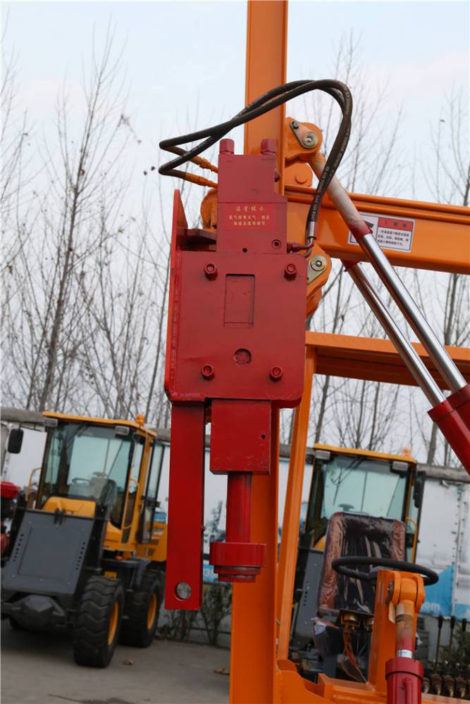 波形护栏打桩机护栏打桩机诺特机械图片