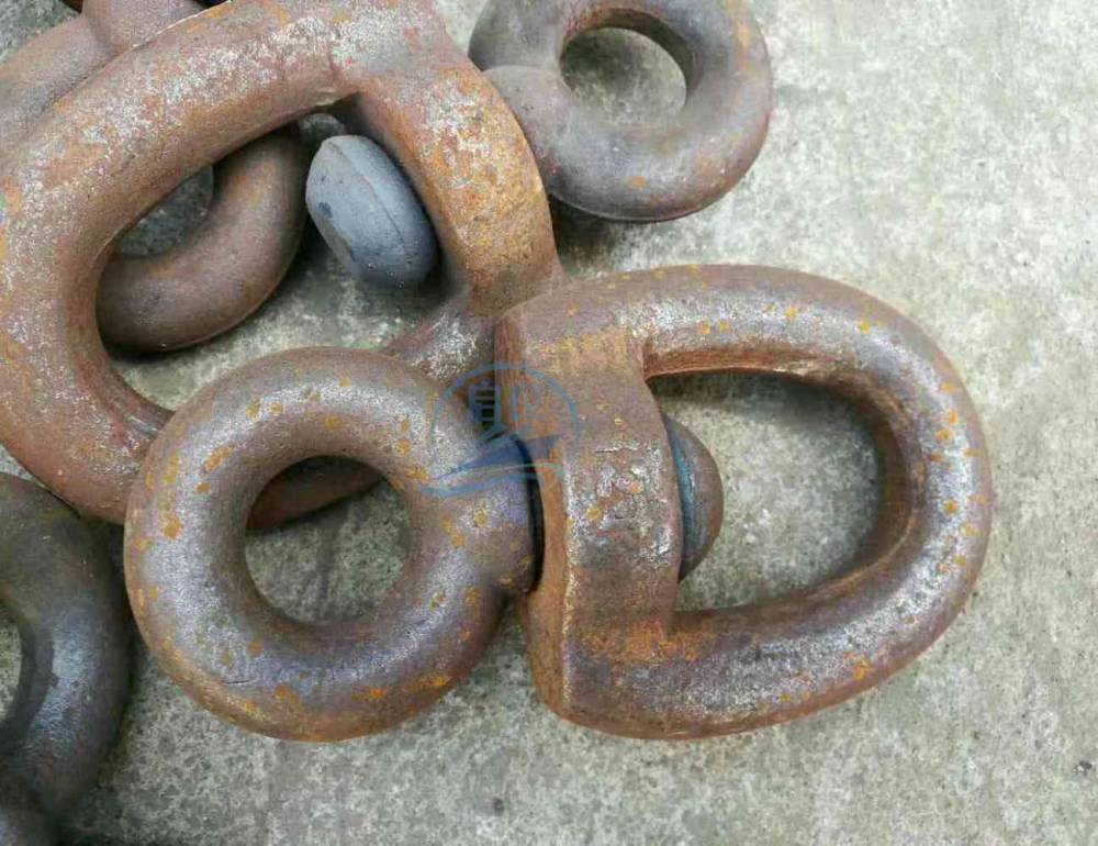 船用锚链锚链附件32mm转环组kr证书