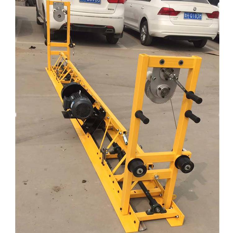 框架三脚架振动梁小型路面整平机汽油振动梁电动混凝土整平机