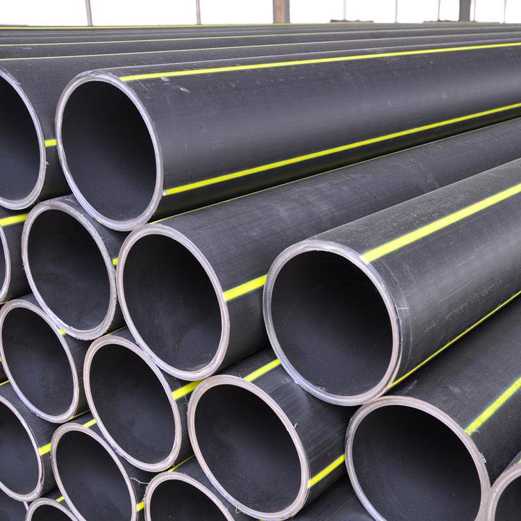 hdpe燃气管必须承受一定的压力,通常要选用分子量大,机械性能较好的pe
