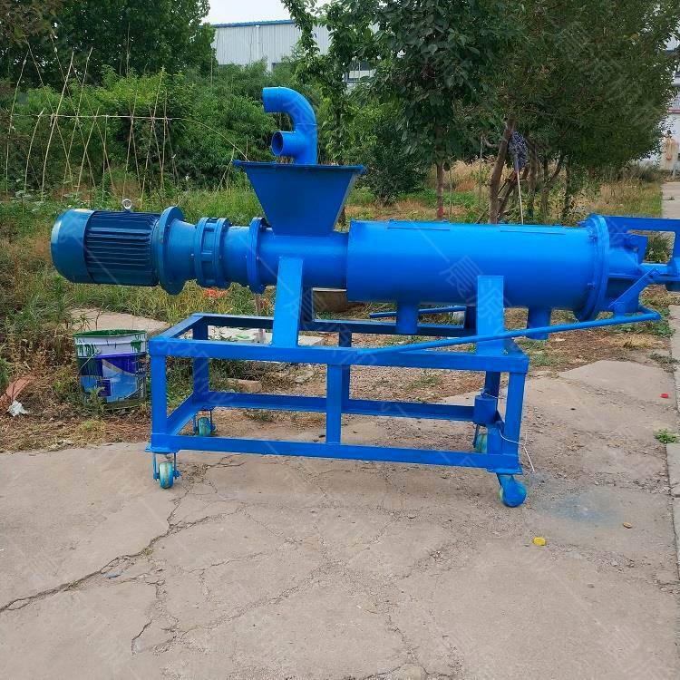红薯豆渣处理机垃圾脱水机中药渣干湿分离机