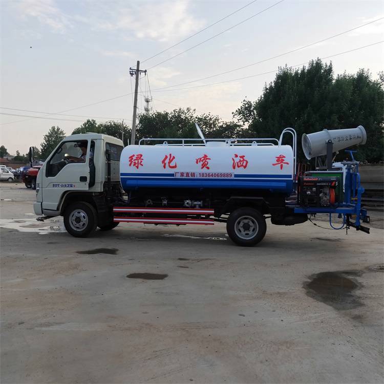 福田5立方雾炮洒水车 工地5立方洒水车 5吨洒水车价格